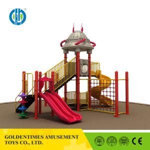 Selling High Quality Large Outdoor Playground Equipment with Plastic Slide