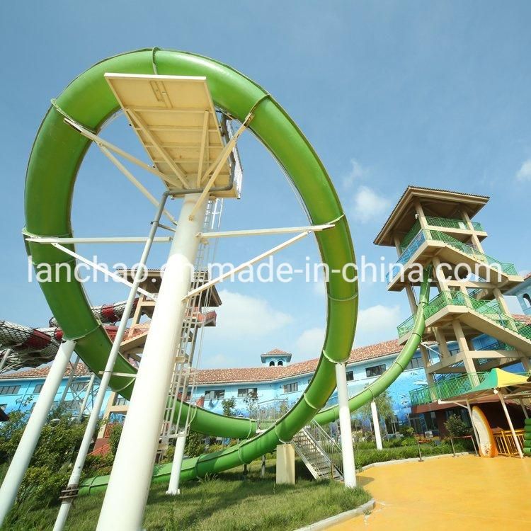 Big Loop Water Slide for Aqua Water Park