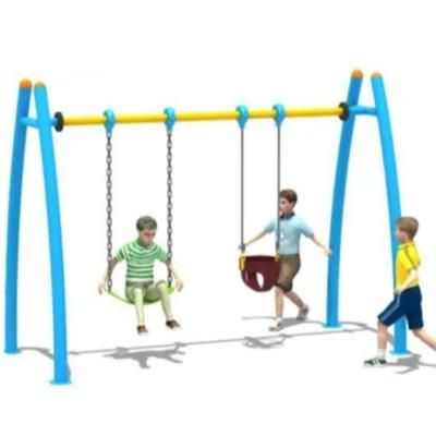 Amusement Park Outdoor Playground Equipment Community Kids Swing Set