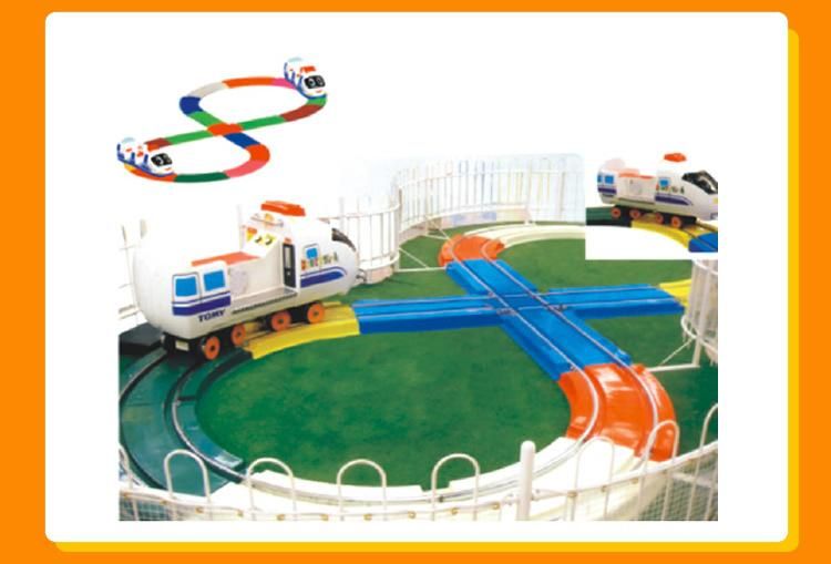 Shopping Mall Outdoor Kids Amusement Rides Backyard 6 Seats Electric Mini Train (KL6007)