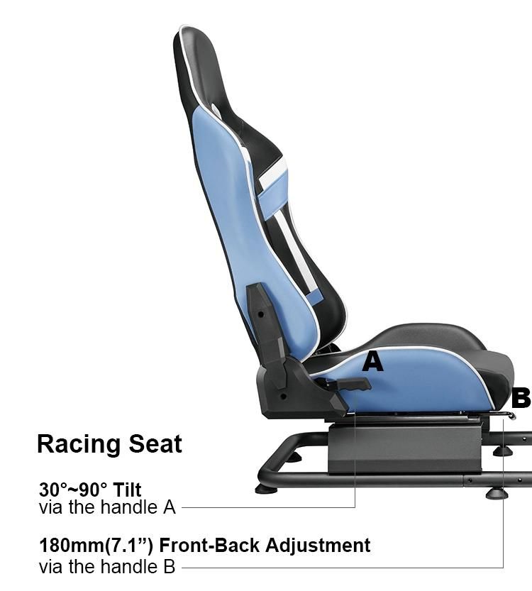 New Arrival Wholesale Racing Simulator Cockpit with Monitor Mount