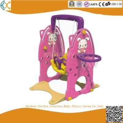 Outdoor Garden Furniture Baby Plastic Swing for Sale