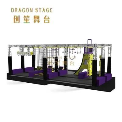 Indoor Outdoor Playground Ninja Warrior Equipment Obstacle Course Obstacle Races Outdoor Obstacle Course Obstacle Course Equipment for Adults