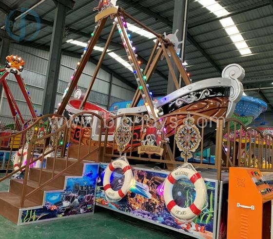 Wholesale Small Potable Amusement Rides for Sale Kiddie Ride Mini Pirate Ship