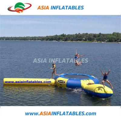 PVC Water Trampoline Large Inflatable Water Park Trampoline for Adults