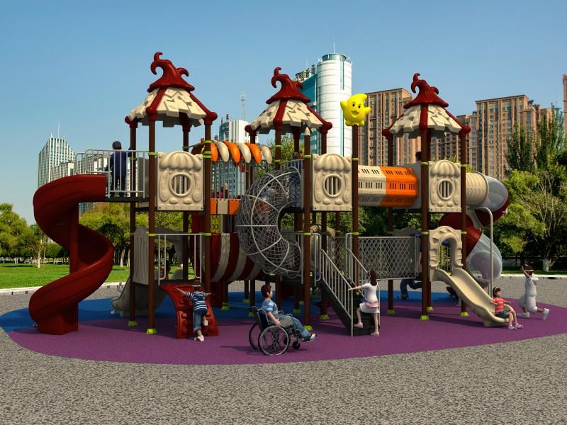 Magic House Serie Outdoor Playground Kids Slide