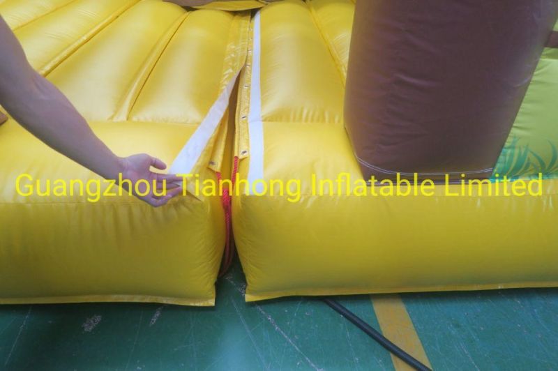 2022 New Design 5X5m Inflatable Rodeo Mechanical Bull Riding Game