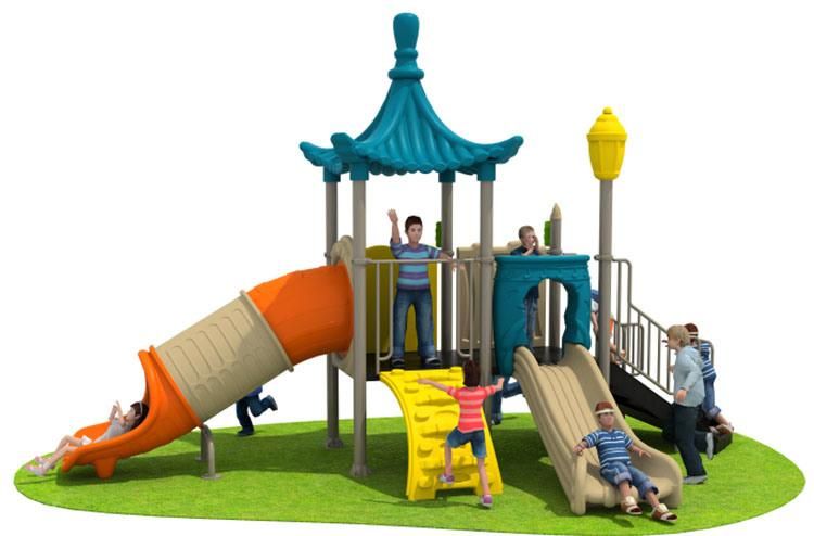 Hot Sell High Quality Children Slide Outdoor Playground Equipment, Ladder Plastic Slide