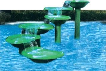 Lotus Leaf of Four Sets Interesting Spray Water Kids Playing Water Park Games