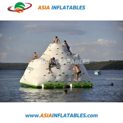 Inflatable Floating Iceberg Climbing Wall / Floating Inflatable Climb / Inflatable Floating Iceberg Island