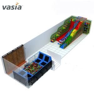 Vasia Indoor Trampoline Slide Climbing Trampoline Park in Malaysia