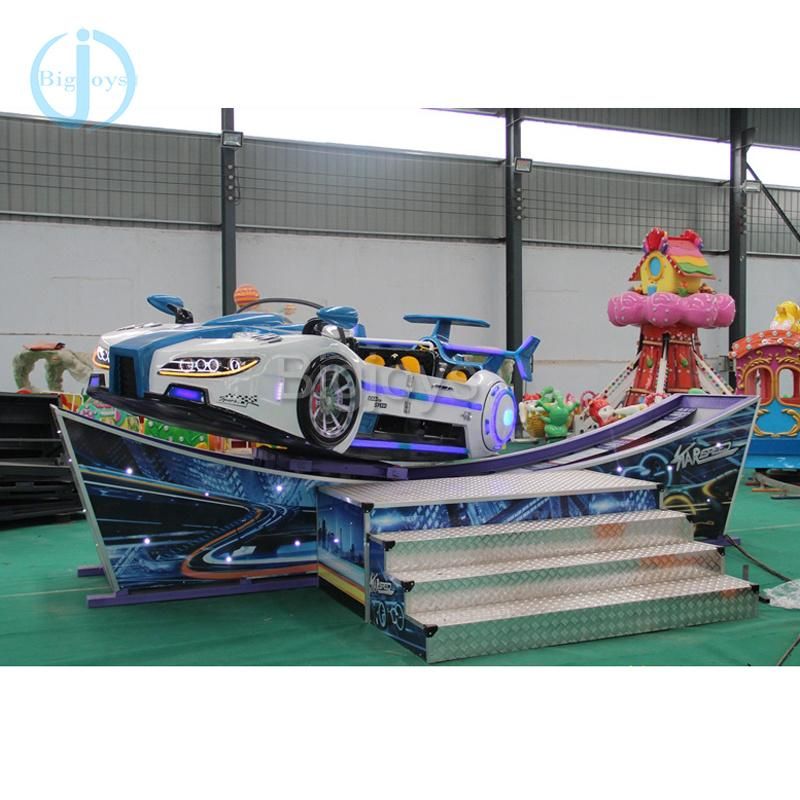 8 Seats Mini Flying Car Ride Indoor Amusement Park Attraction