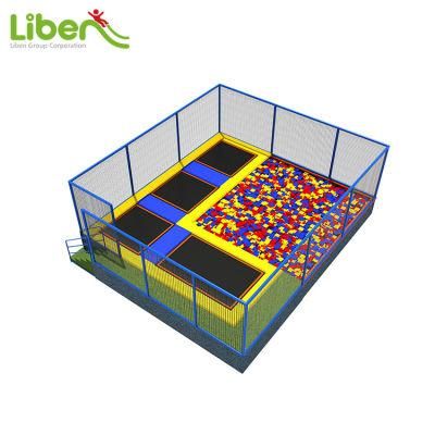 Free Design Shopping Mall Relaxing Zone Indoor Children Trampoline with Park