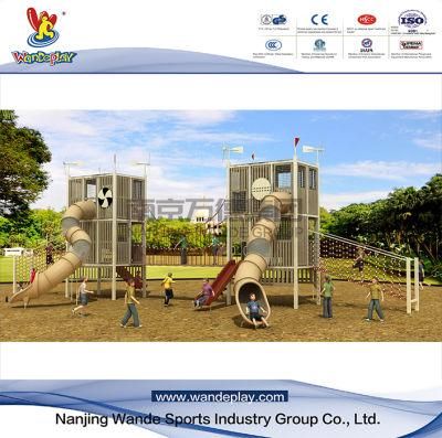 Wandeplay Cube Series Amusement Park Children Outdoor Playground Equipment with Wd-Mf101