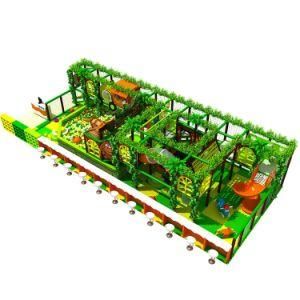 China Supplier Custom Preschool Jungle Kids Plastic Indoor Playground Slide