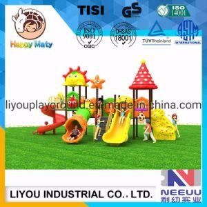 Colorful Plastic Slide Commercial Outdoor Slide Playground for Park