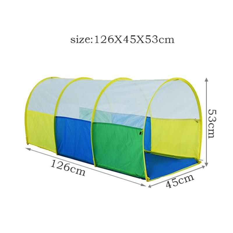 Colorful Safety Indoor Leisure Tent Children Kids Play Game Tunnel for Baby Crawning Training