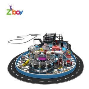 Mall Play Area Equipment Indoor Ocean Theme Children Playground, Play Area for Kids Parties