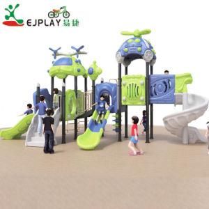 Outdoor Playground Sets Children Amusement Park and Spiral Slide Equipment, Attractive Outdoor Homemade Playground Equipm