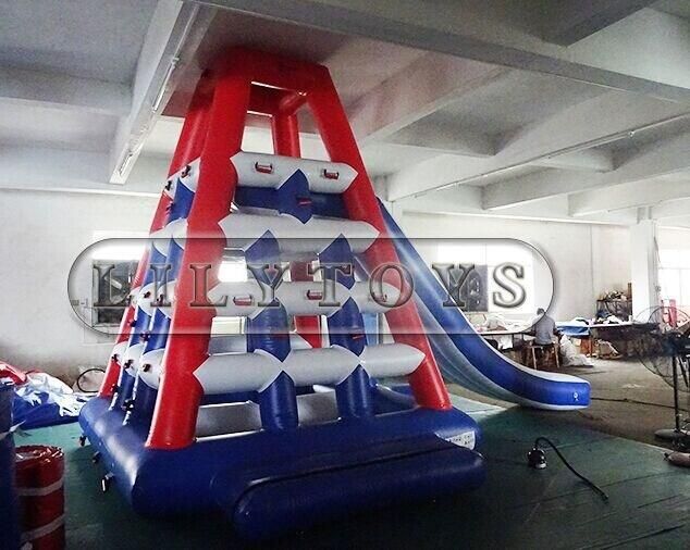 Lilytoys Inflatable Water Tower Slide, Water Sport Games, Water Toys