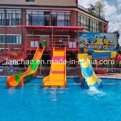 Aqua Theme Park Fiberglass Water Slide Tube