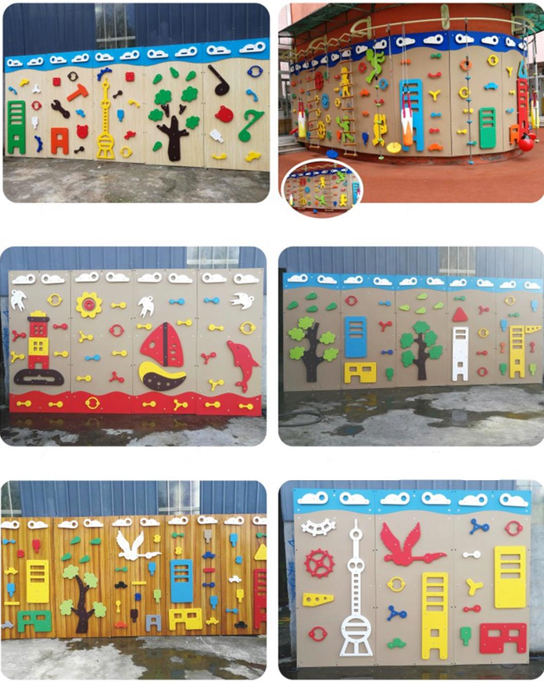 Hot-Selling Park Children′ S Outdoor Climbing Wall Pyramid Shape