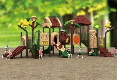 Funny Outdoor Playground Kindergarten Slides