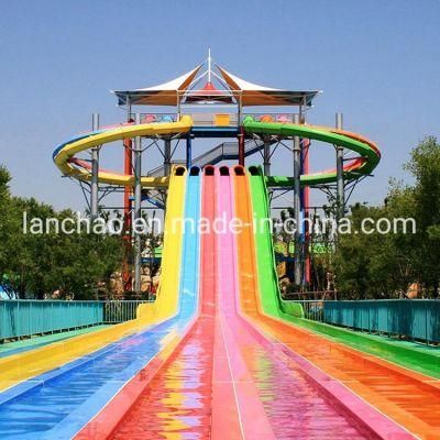 Slip Mat Rainbow Racer Water Park Slide