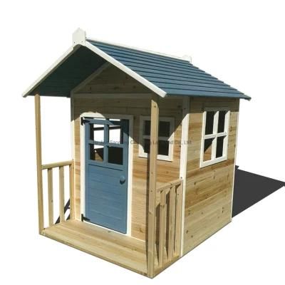 Custom Design Outdoor Wooden Play House for Kids