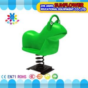 Plastic Spring Rider Outdoor Solitary Equipment Rocking Horse Children Toys (XYH12195C)