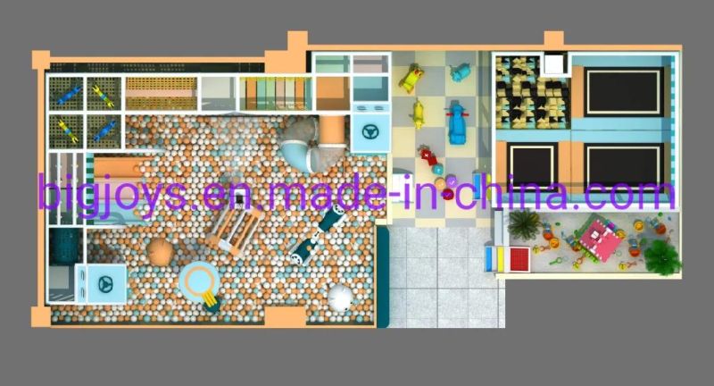 Preschool Commercial Soft Indoor Playground Wooden for Sale