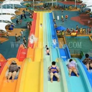 Hot Sale Tallest Racing Slide by Water Slide Factory and Water Slide Company