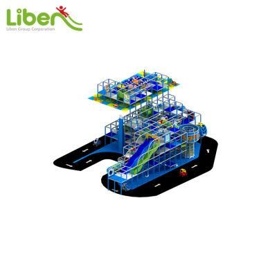 Indoor Play Forts for Kids Indoor Soft Playground Equipment with Ball Pit