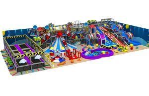 Huaxia Safety Colorful Naughty Castle Children Commercial Indoor Playground