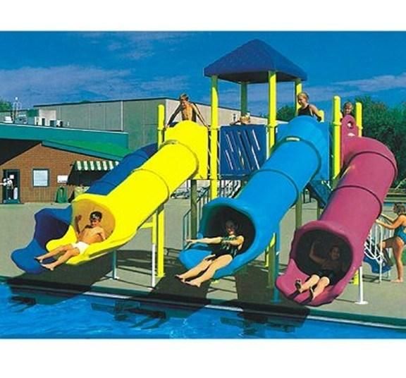 Hot Sell Outdoor Water Park Fiber Glass Water Slide