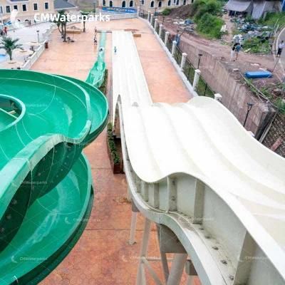 Hot Sale Water Park Equipment Fiberglass Mat Slide Water Slide for Outdoor