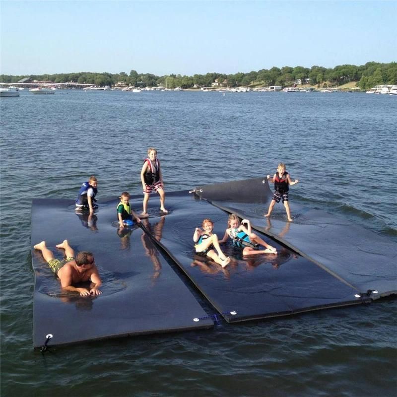 Swimming Foam Pool Floating Mattress Pool Float Water Blanket Water Floating Bed Soft Comfortable Water Float Mat for Sunbathing Water Sports Picnics