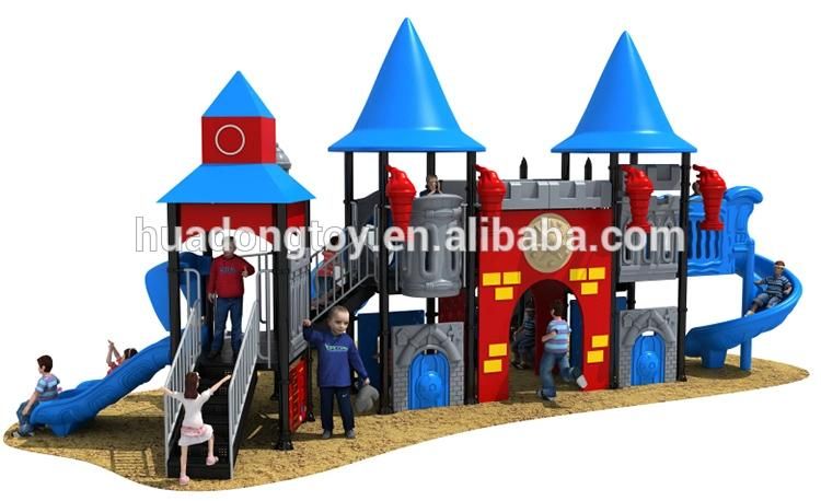 Outdoor Children Playground Building Equipment Slides