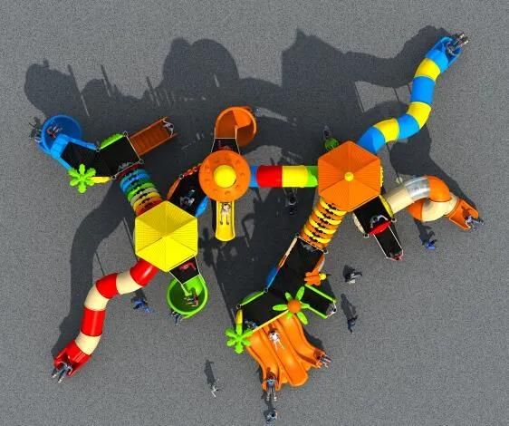 Outdoor Playground Slide Equipment