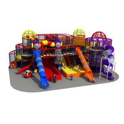 Children Large Indoor Playground Combination Amusement equipment with Slide