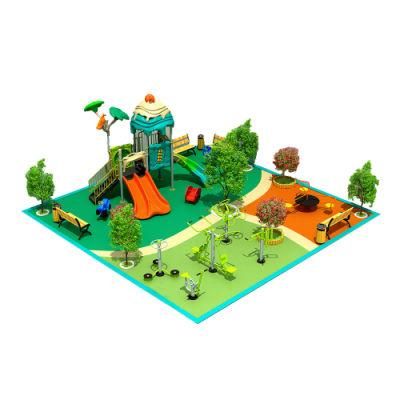 Community Use Children Slide Play Ground Structure Outdoor Playground Equipment for Kids