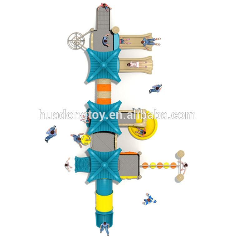 High Quality Children′s Combination Outdoor Playground Slide