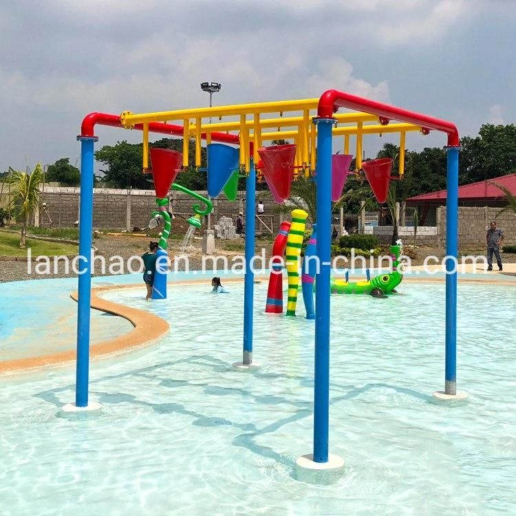 Flower Spray Shower Fiberglass Water Park Equipment