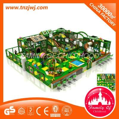 Indoor Jungle Playground Plastic Gym Naughty Castle