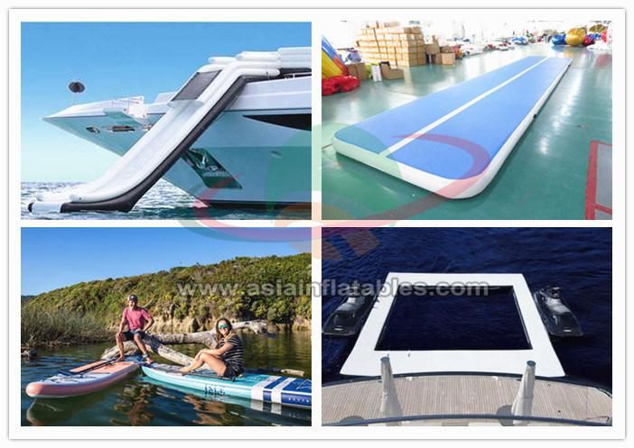 Custom Y Shape Drop Stitch Inflatable Yacht Y Pontoon Platform for Boat Parking