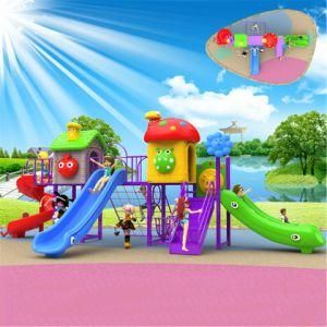 Outdoor Cartoon Plastic Slide Combination Children Playground (BBE-A71)