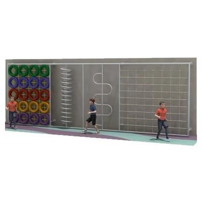 LLDPE Stair Climbing Wheelchair Outdoor Kids Expand Rock Climbing Wall Set for Communities