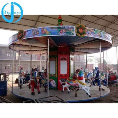 Carnival Park Game Machine 16 Seats Luxurious Carousel for Children