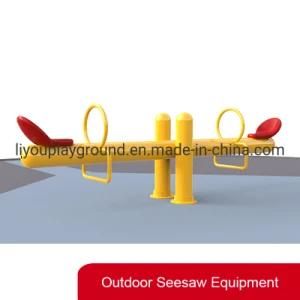 Kids Seesaw Designs Safe Eco-Friendly Anti-Corrosion Plastic Two People Seesaw