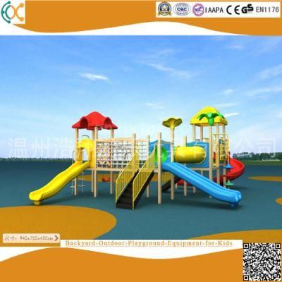 Wood Outside Playsets Backyard Outdoor Wooden Playground Equipment for Kids